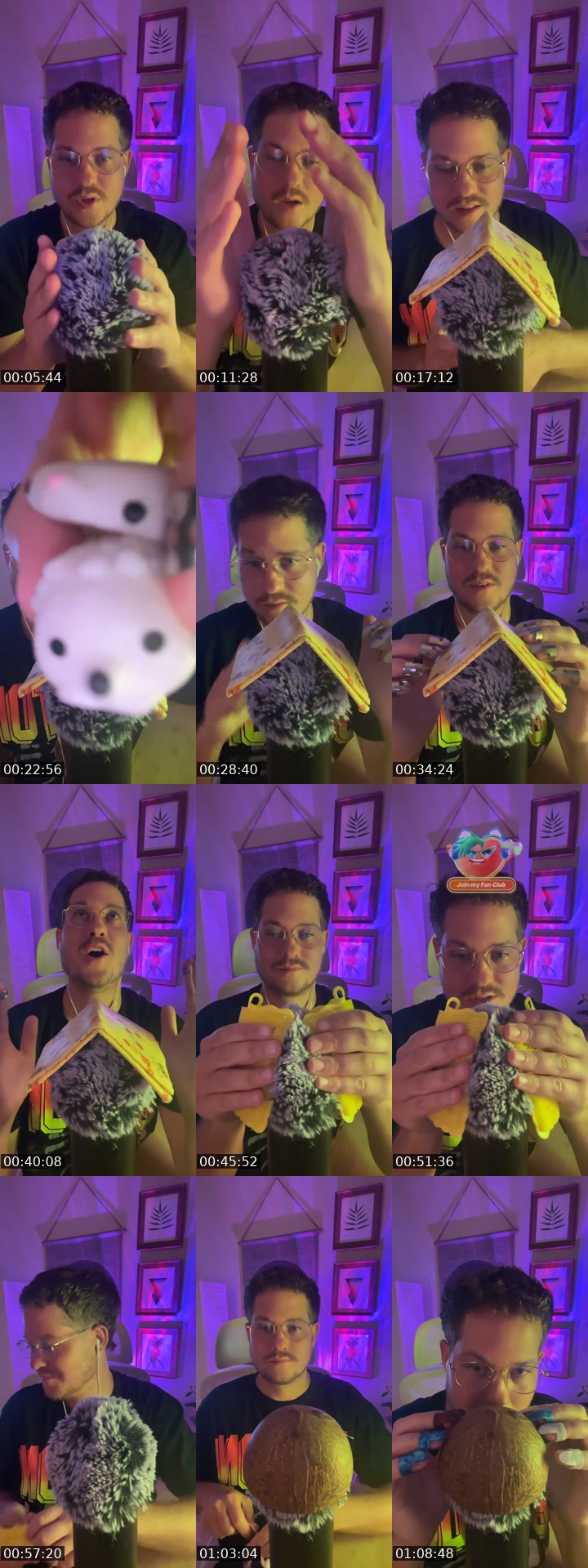 TikTok live: Cozy ASMR by @codymcgibbon