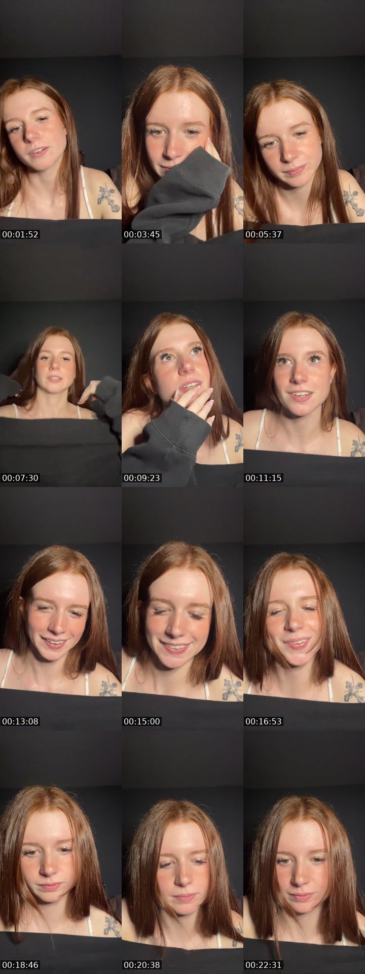 TikTok live: Not asmr by @gingerb_asmr