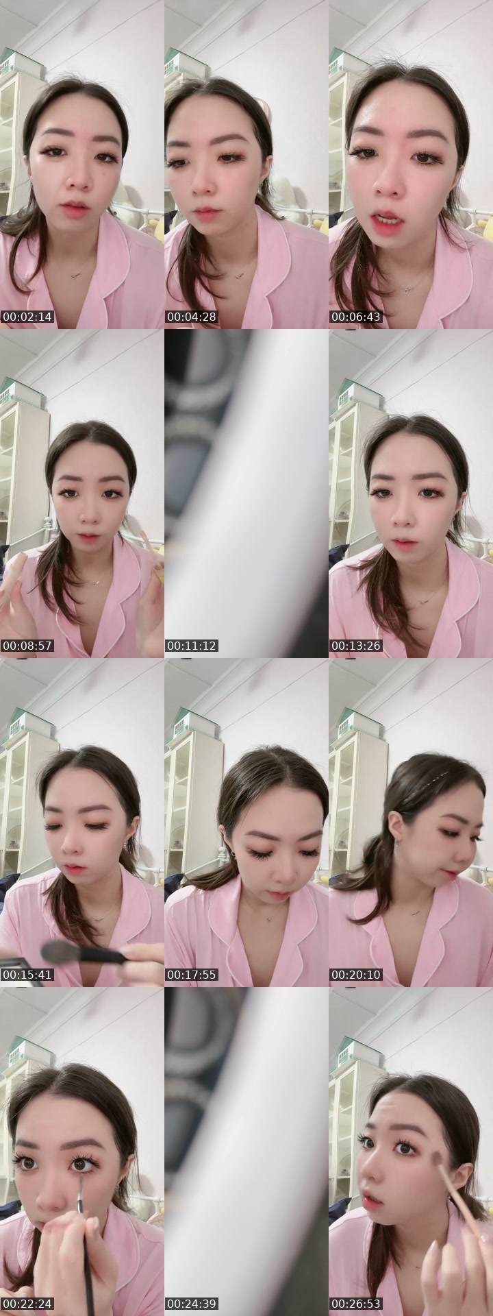 TikTok live: grwm :0 by @reyreynsy