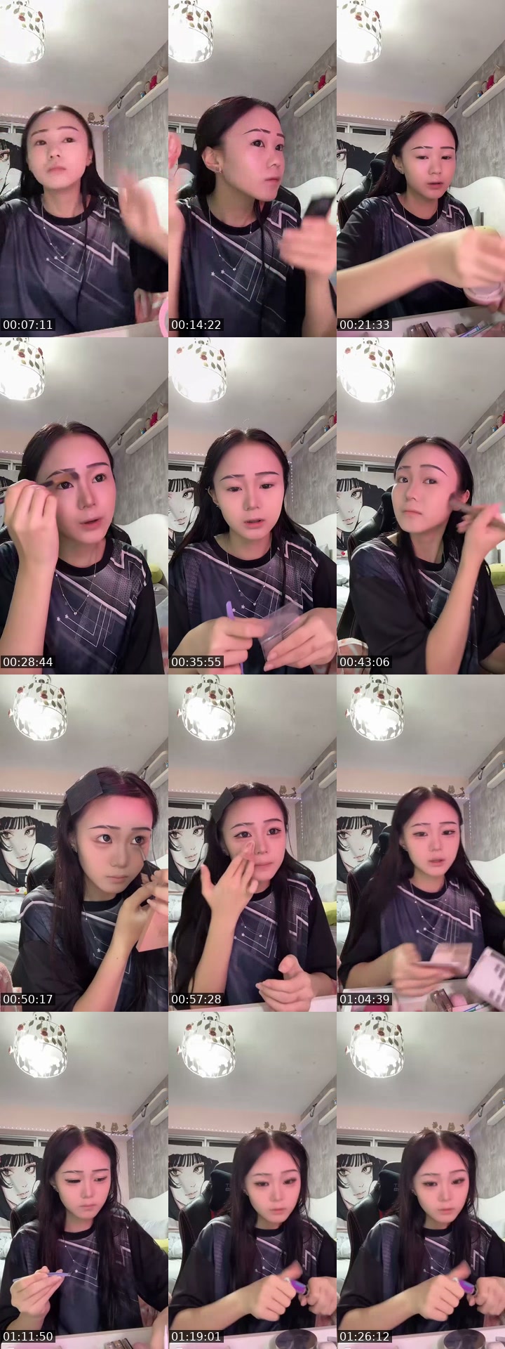 TikTok live: grwm by @unun_eyy