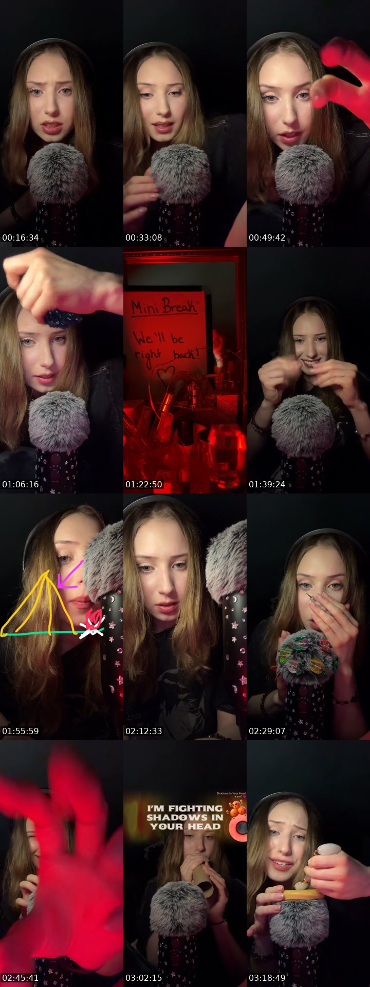 TikTok live: ASMR yap and brain malfunctions by @asmrialle
