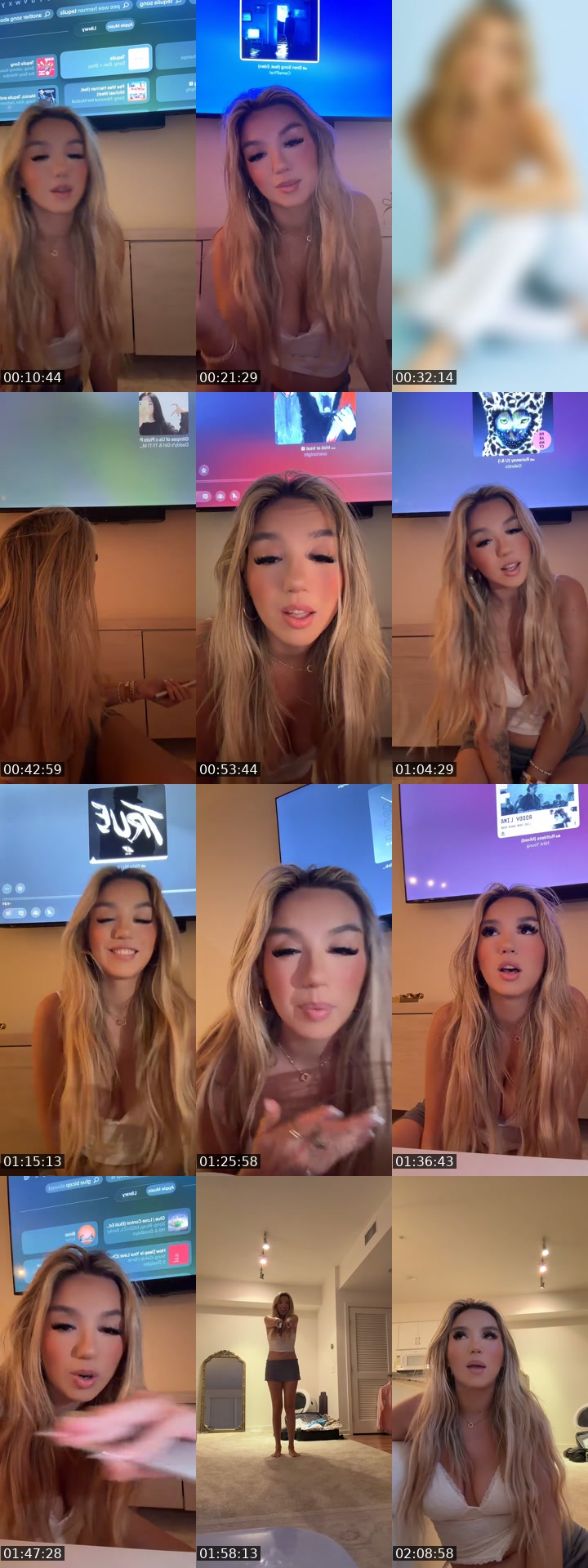 TikTok live: She’s back! MANIFESTING by @thegirlnexxtdior1