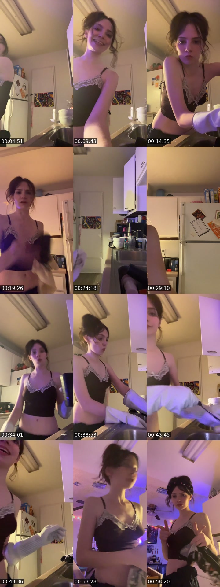 TikTok live: Cleaning by @indiosyncratic
