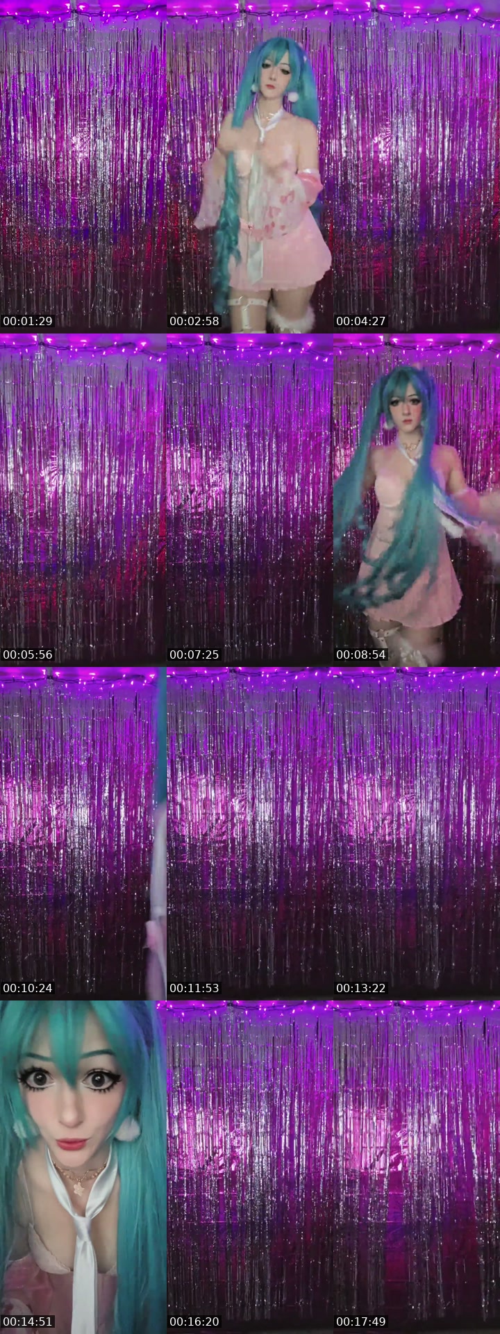 TikTok live: miku time by @thecoolestmiku