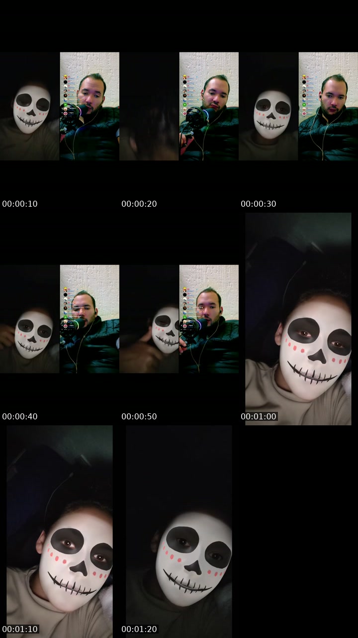 TikTok live: estiramientos en casa by @flacafeliz04