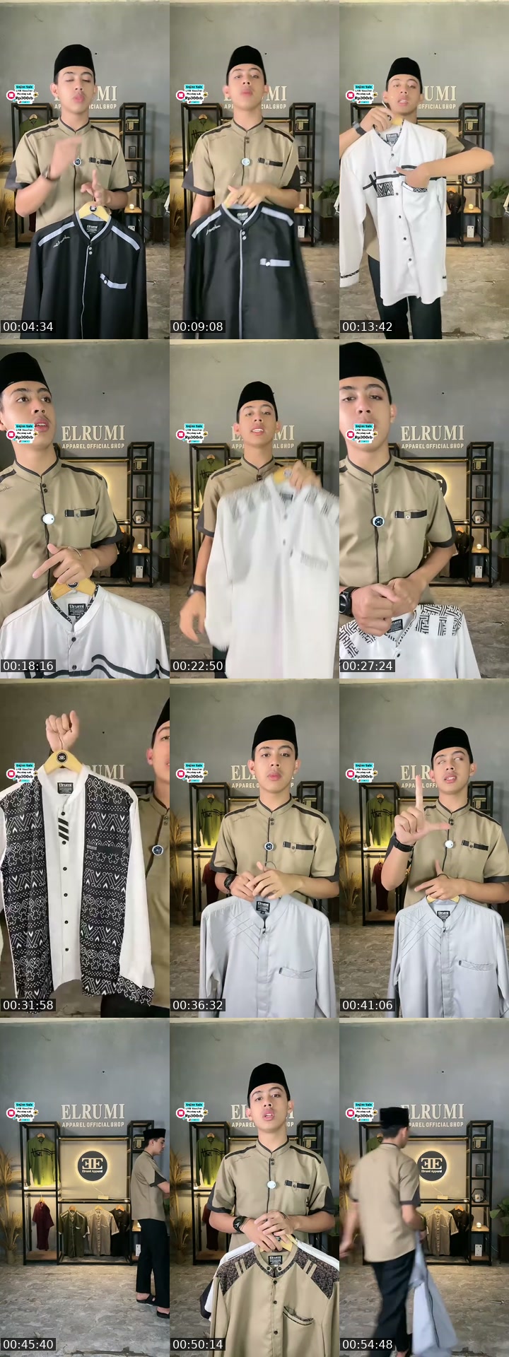 TikTok live: Promo Gajian Sale by @elrumi_apparel_official