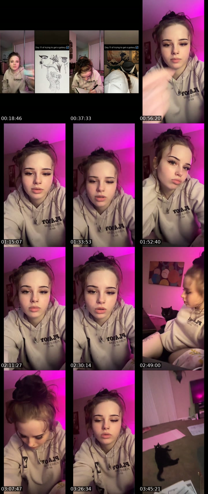 TikTok live: chillin🤷‍♀️ by @shorty.sadie
