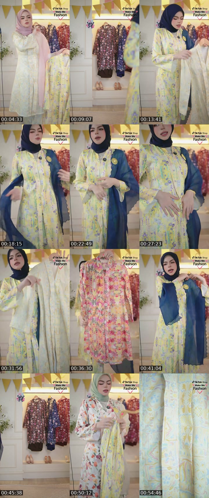 TikTok live: LELONG KURUNG BAJET RM29!!! by @anorie_hq