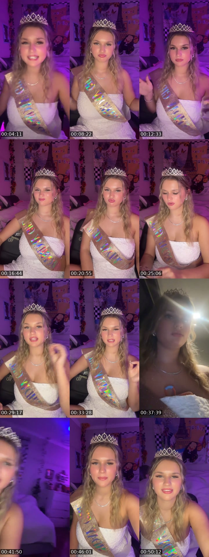 TikTok live: Bday!! by @lilistpp