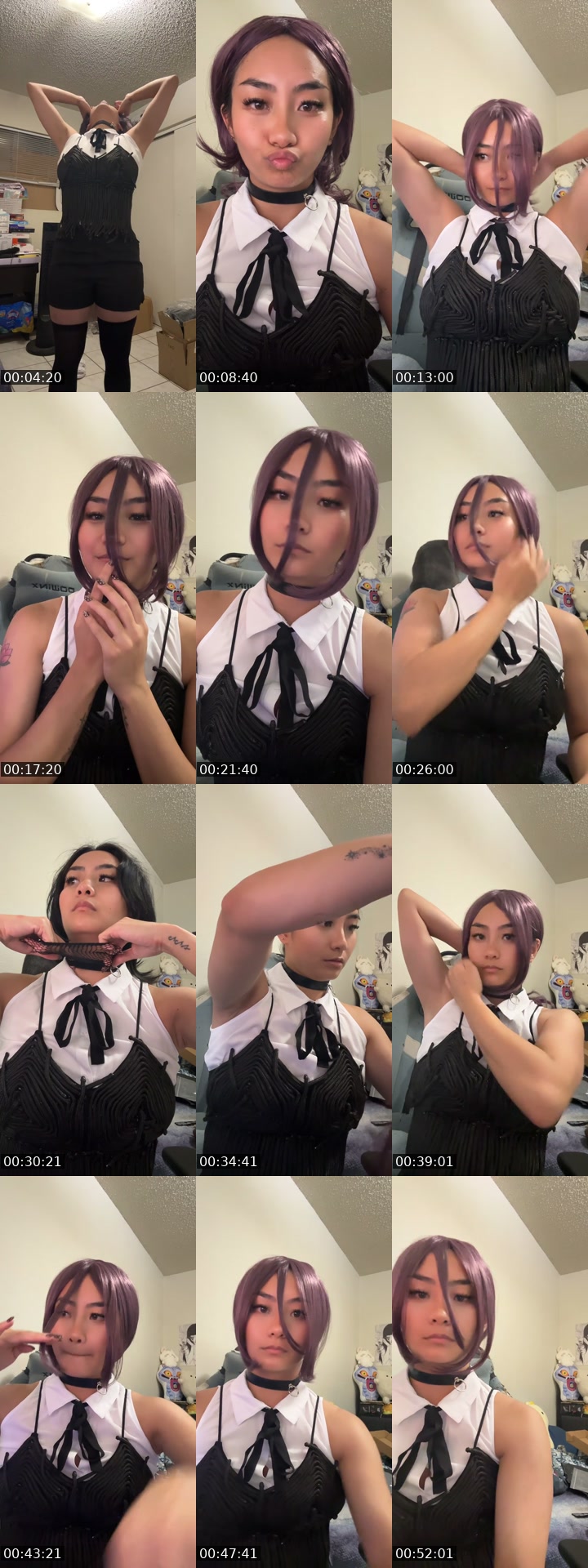 TikTok live: reze cosplay! by @aanggiee
