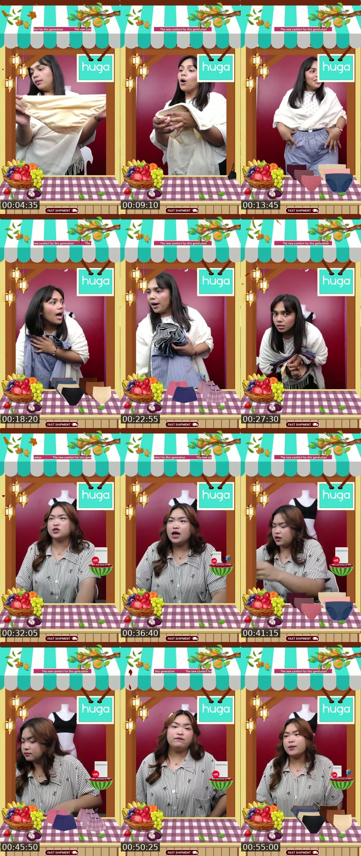 TikTok live: HUGA OFFICIAL STORE by @hugabrand