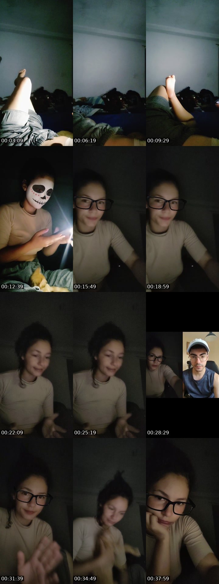 TikTok live: estiramientos en casa by @flacafeliz04