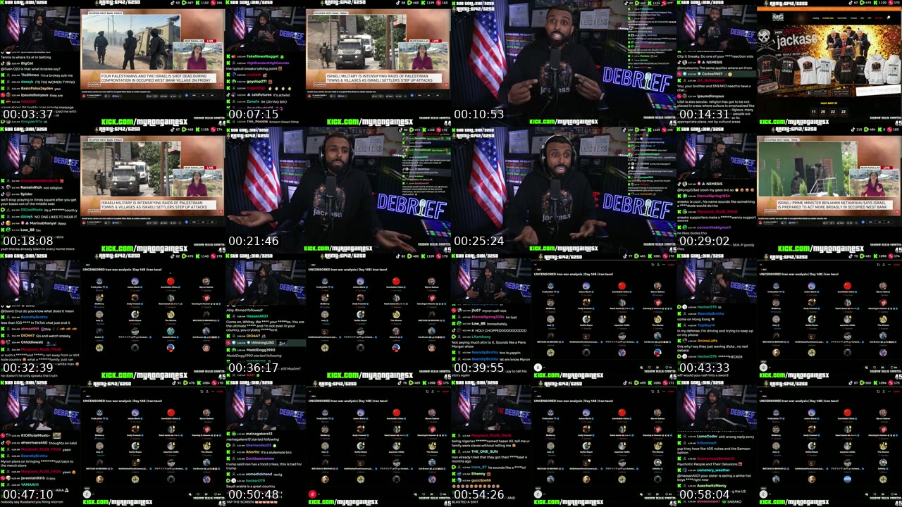 TikTok live: Late Night Geopolitics! by @myrongainesxx