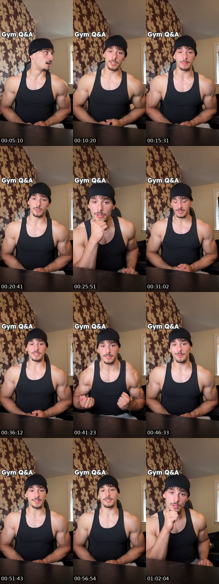 TikTok live: Gym stuff by @theocbrown