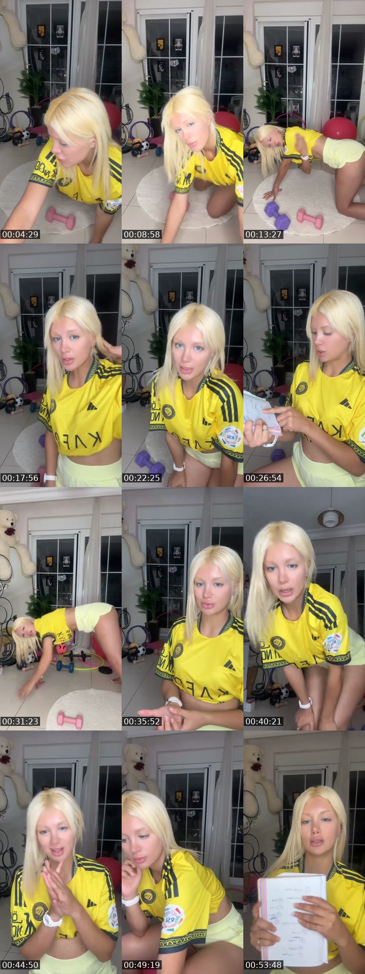 Past TikTok live: Evde rahat yoga by @misshoca1