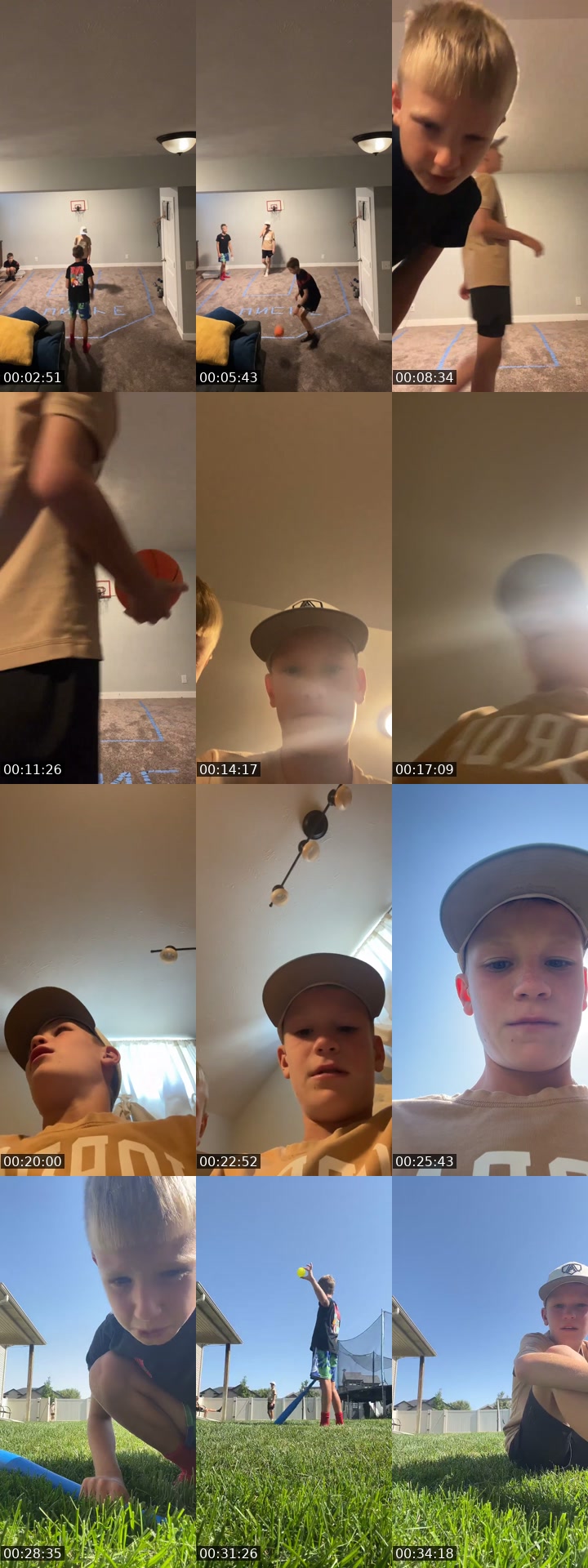 TikTok live: Playing basement basketball  by @zachh108