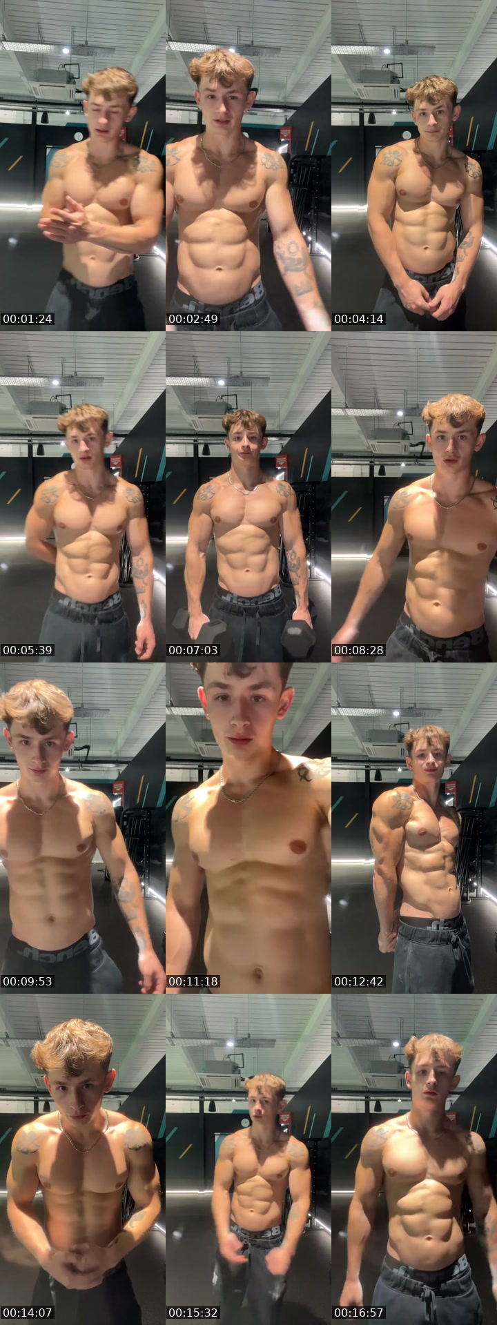 TikTok live: pure gym pump by @callumdoescali