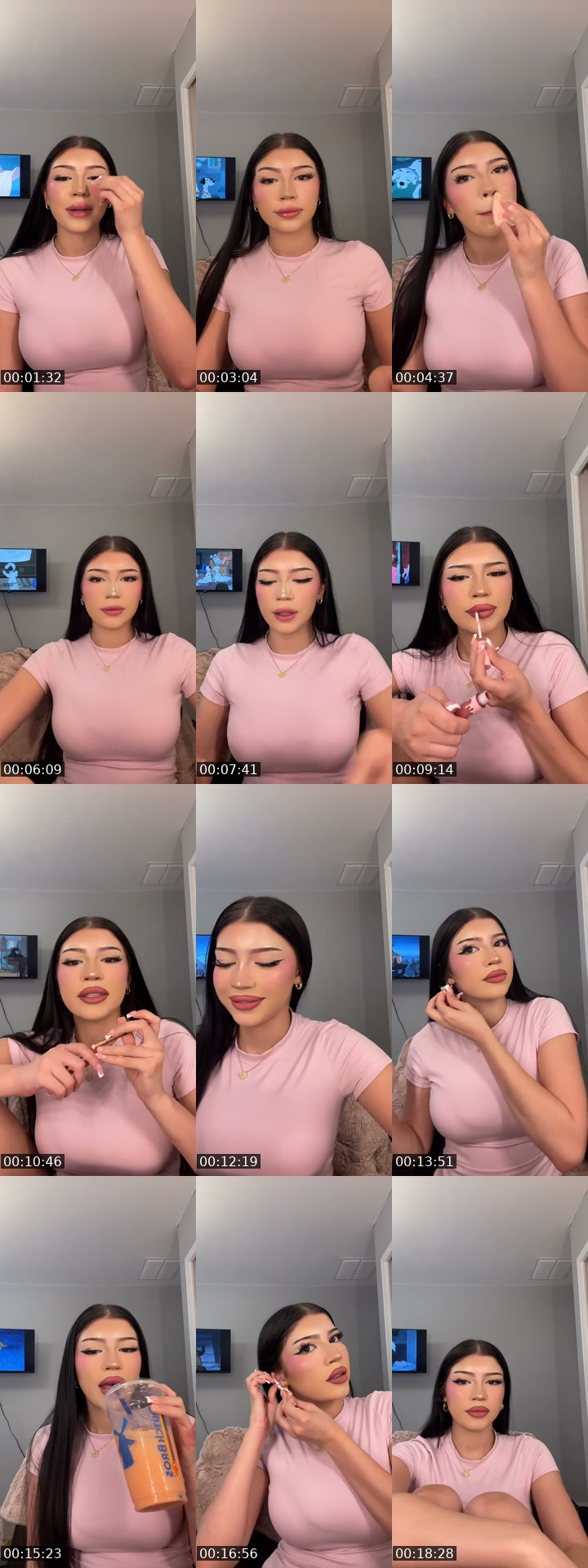 TikTok live: grwm by @cessyenv
