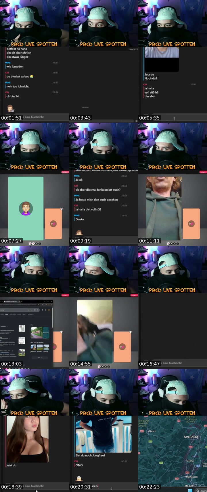 TikTok live: PR€D CATCHING by @xyaessinnn