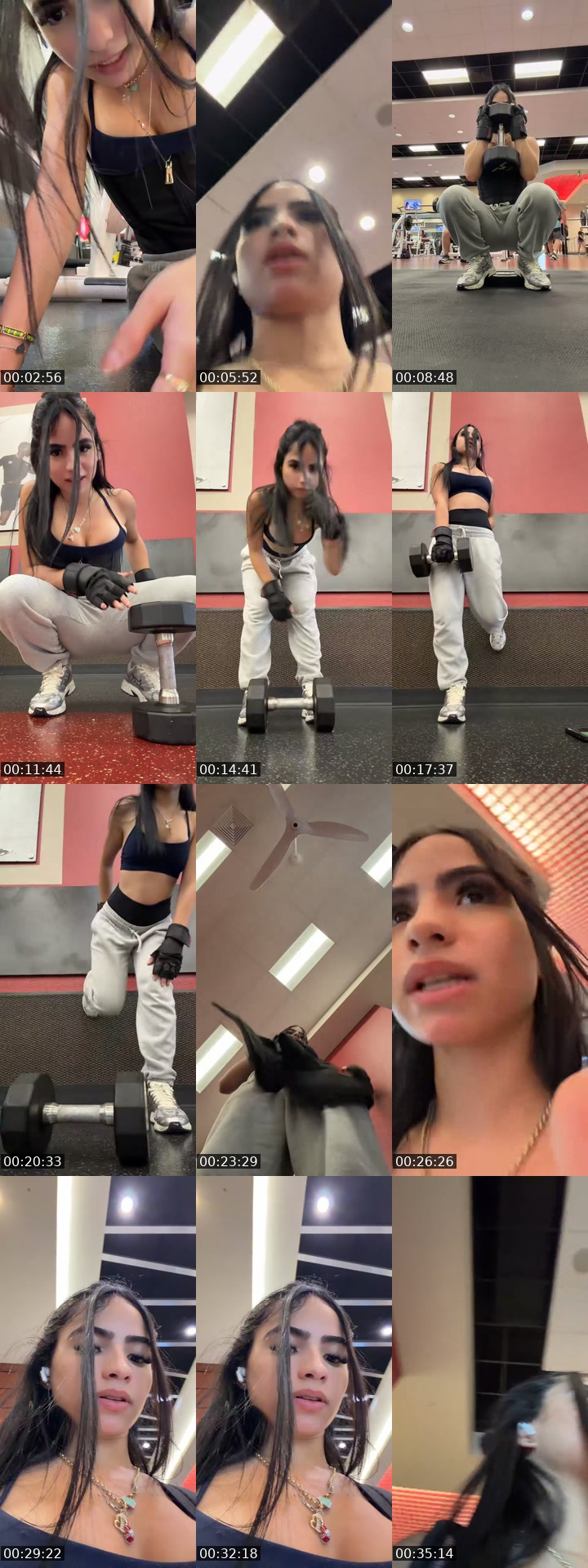 TikTok live: ❤️new gym first time here by @theyyluvvvv_b