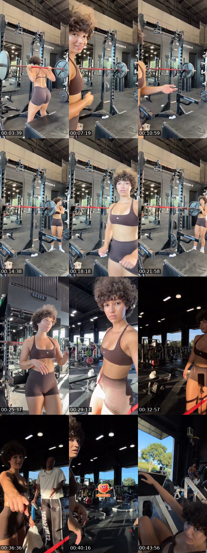TikTok live: GYM LIVEEEE by @ciaralynnrosa