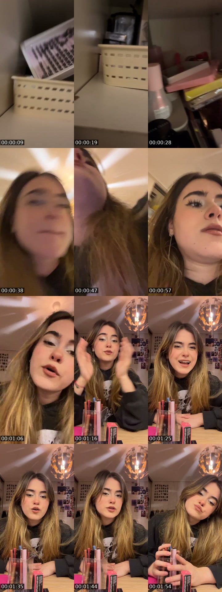 TikTok live: maquillandomeeeee by @pilinunez_