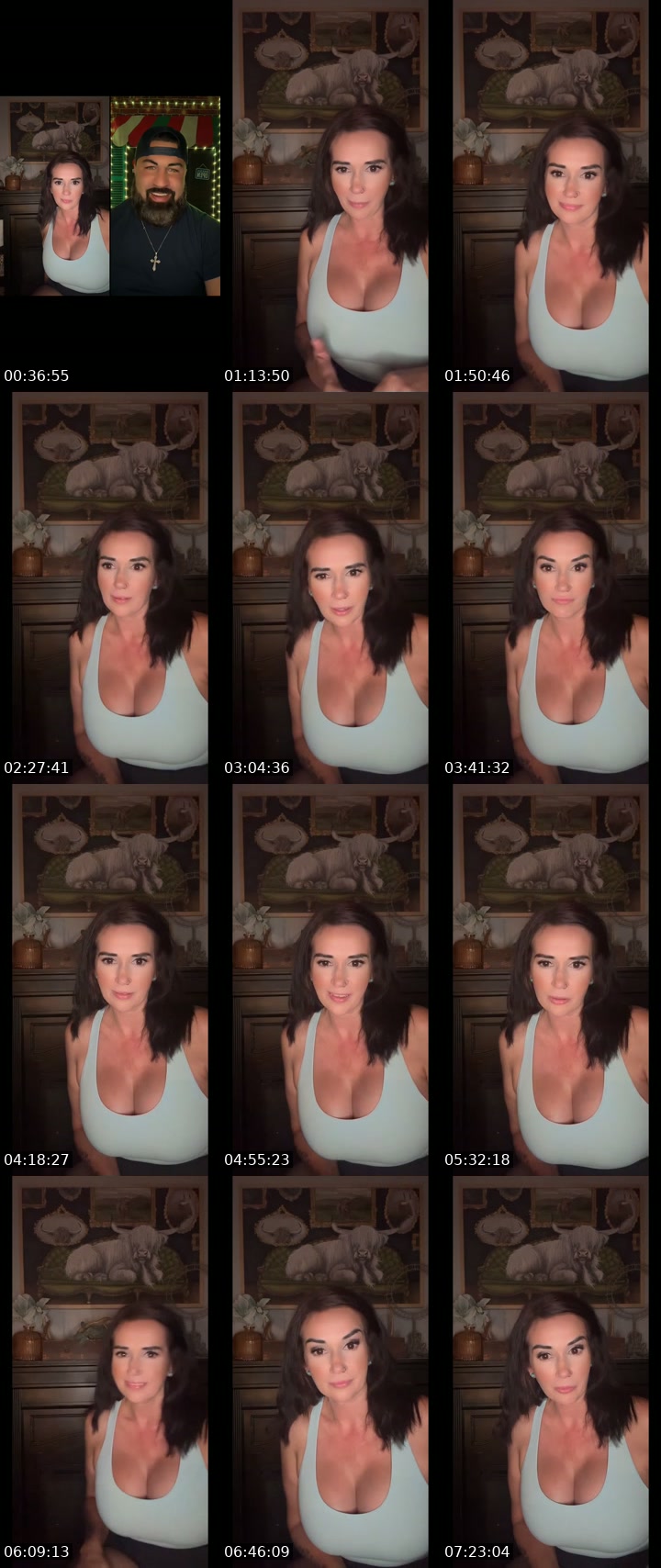 TikTok live: 💙🤍🖤 by @wendyso69
