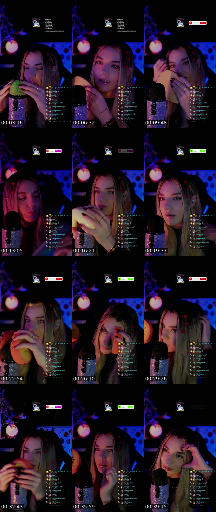 TikTok live: ASMR PARA TI by @alegasmr