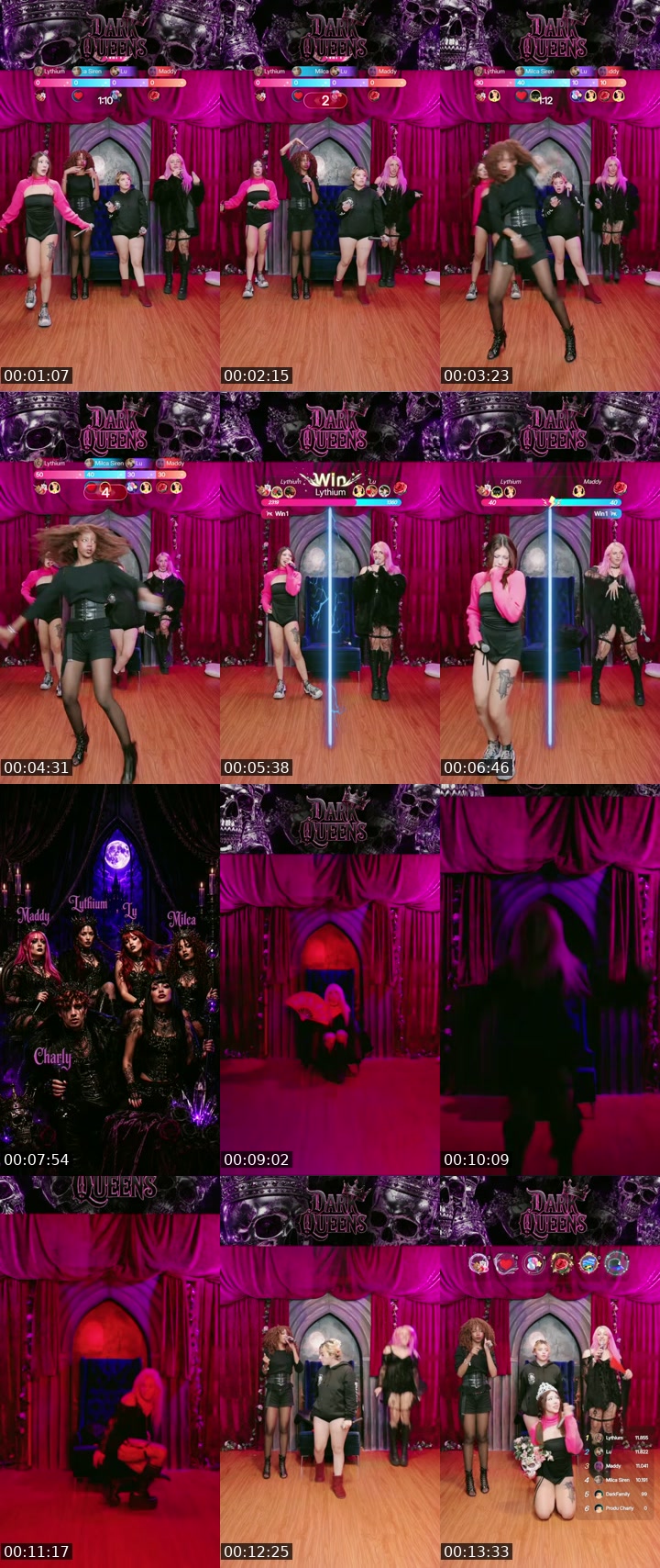 TikTok live: DARK QUEENS YEAAAHH🖤👑 by @darkqueensmx