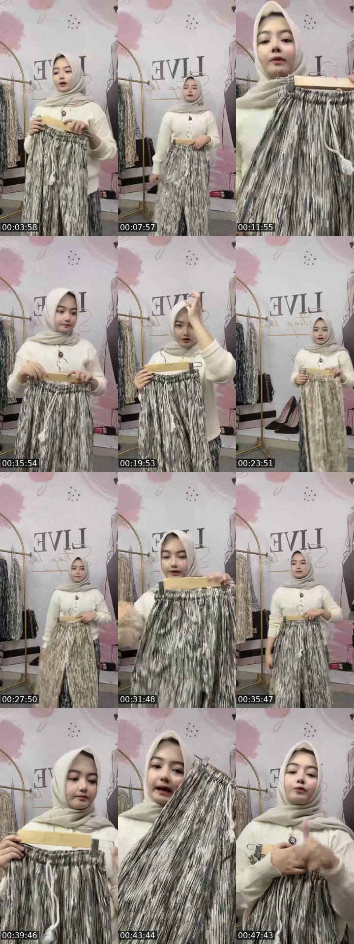 TikTok live: Diskon celana viral 💋🔥😍 by @melindgnnt