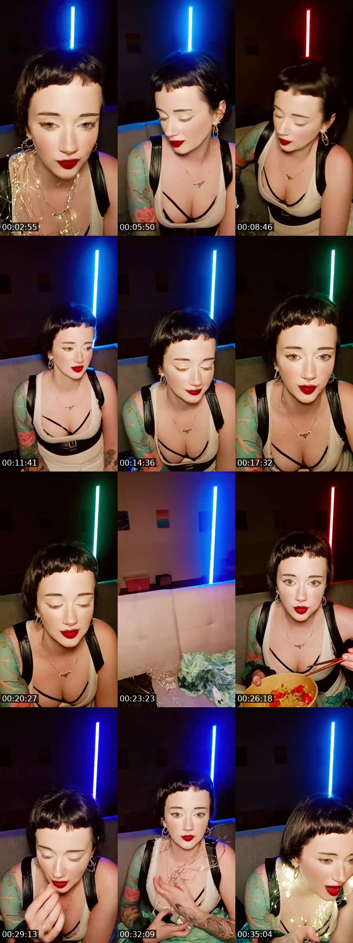 TikTok live: mukbang toime by @maddz1993