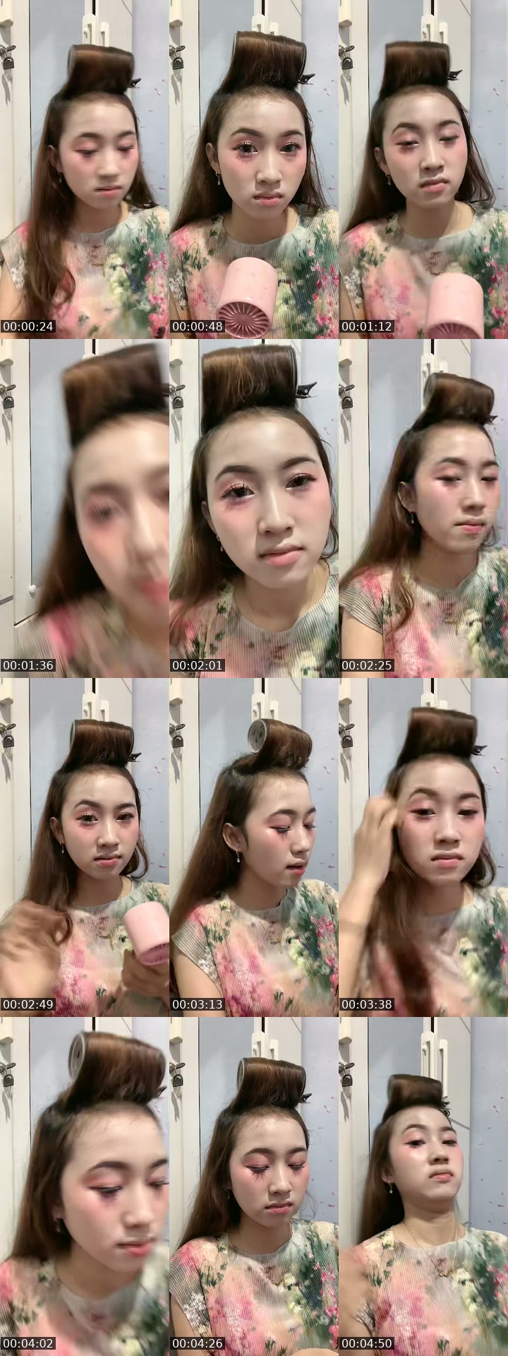 TikTok live: tmnnn make up by @nndslfia_