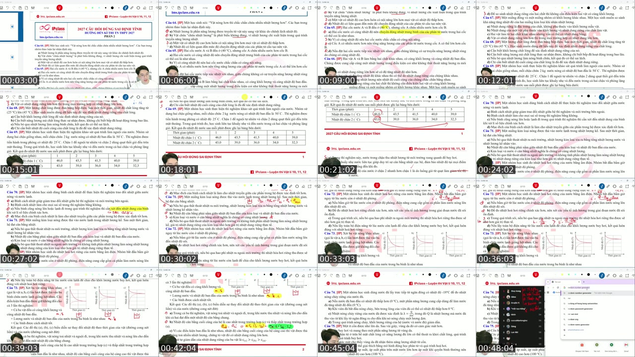 TikTok live: 2027 CÂU HỎI ĐÚNG-SAI ĐỊNH TÍNH by @ipclass.edu.vn