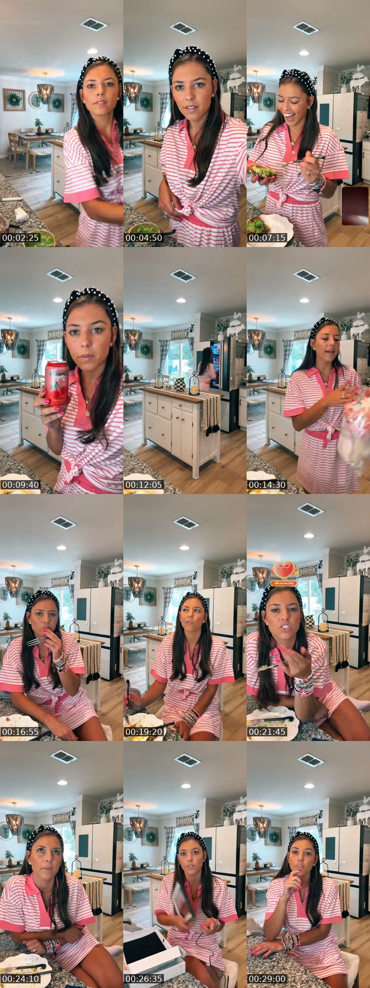TikTok live: Mom of 9! Making Breakfast 🎀 by @nicoletta5507