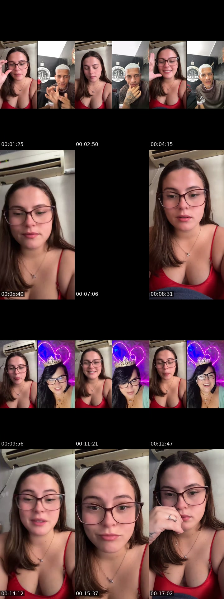 TikTok live: Oi gente by @.charneski