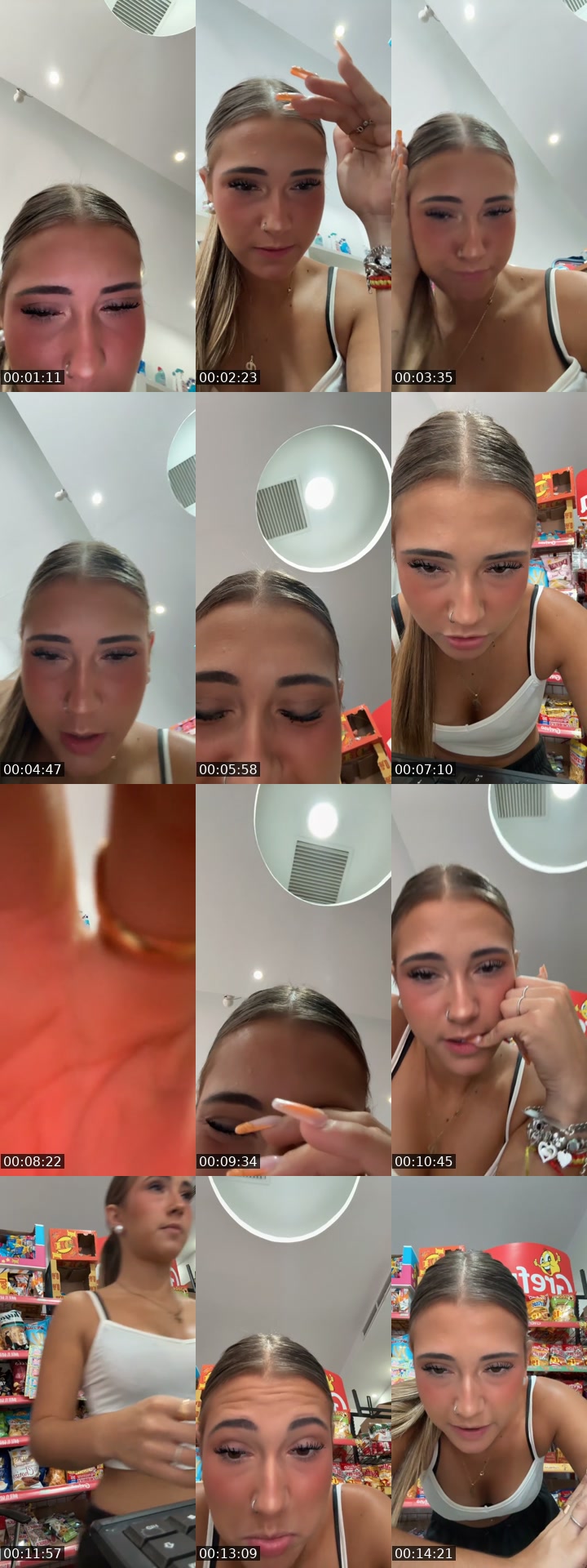 TikTok live: #fakebody #noreal by @pauulaggarciaa_