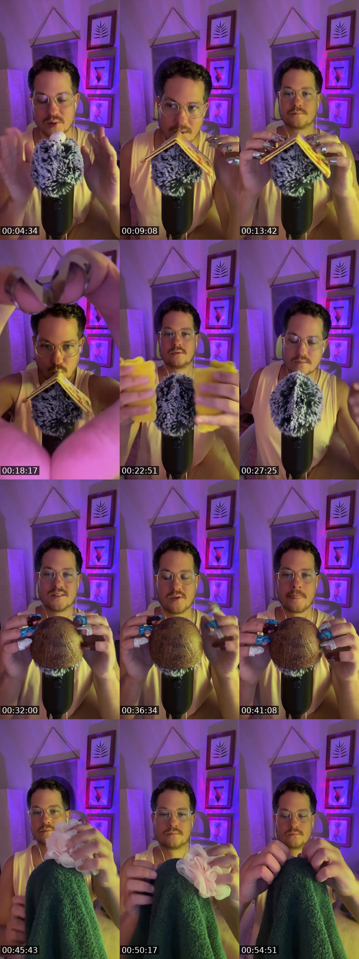 TikTok live: Cozy ASMR by @codymcgibbon