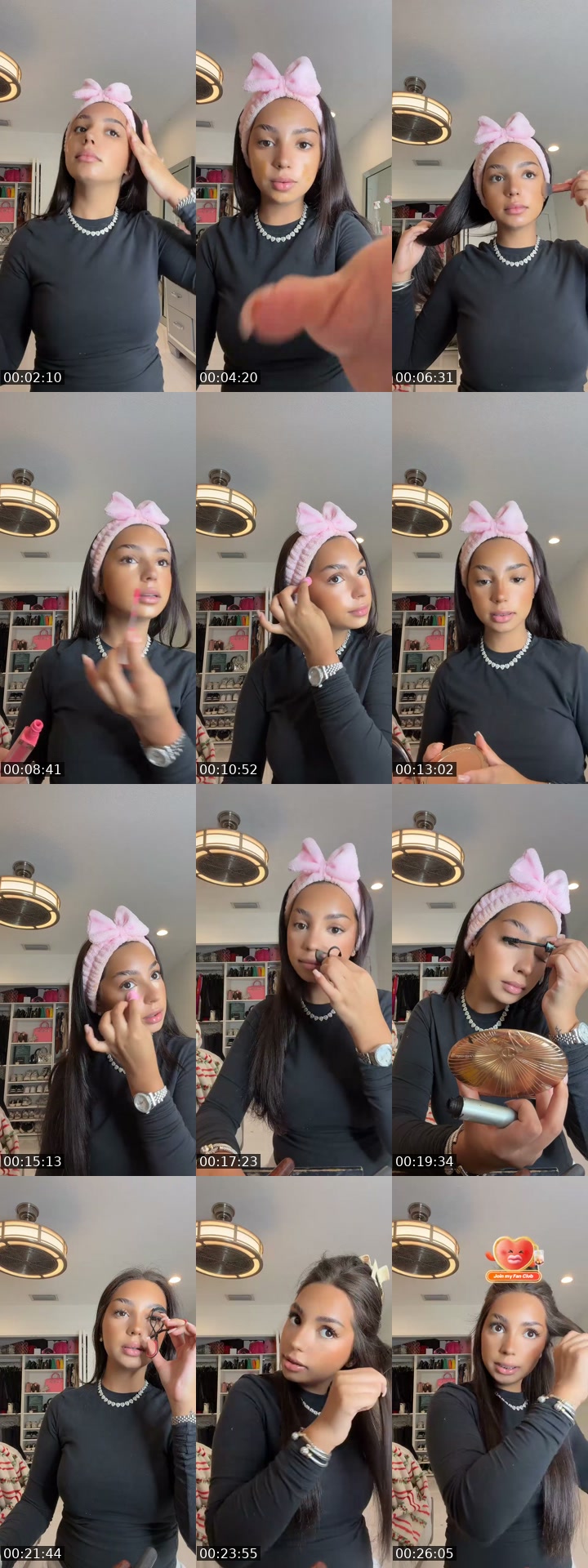 TikTok live: grwm for dentist appointment by @angiexsantii