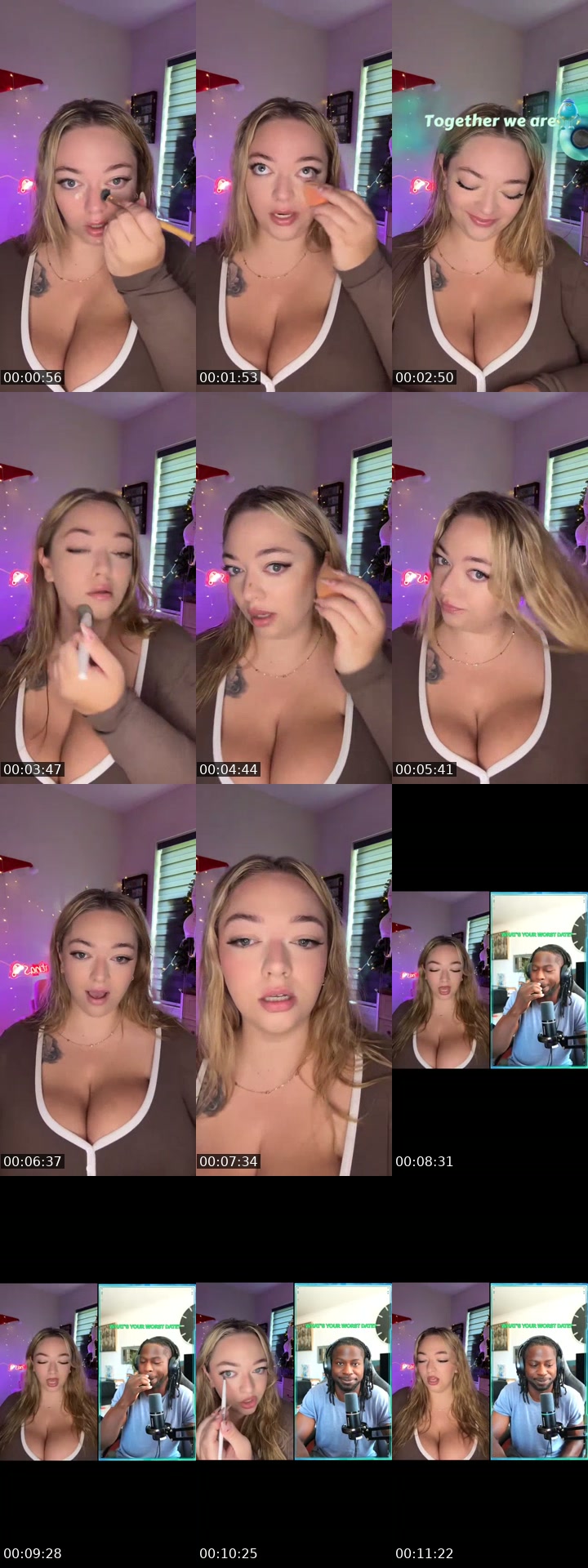 TikTok live: Grwm by @xxits.santaxx