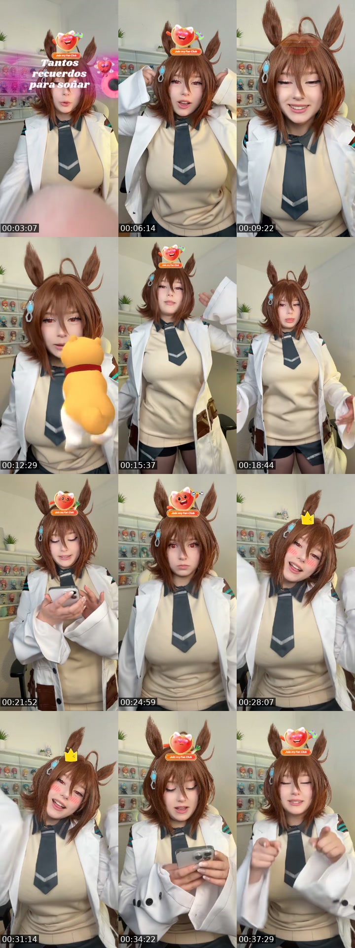 TikTok live: HIIII ❤️❤️❤️❤️ by @upminaa.cos