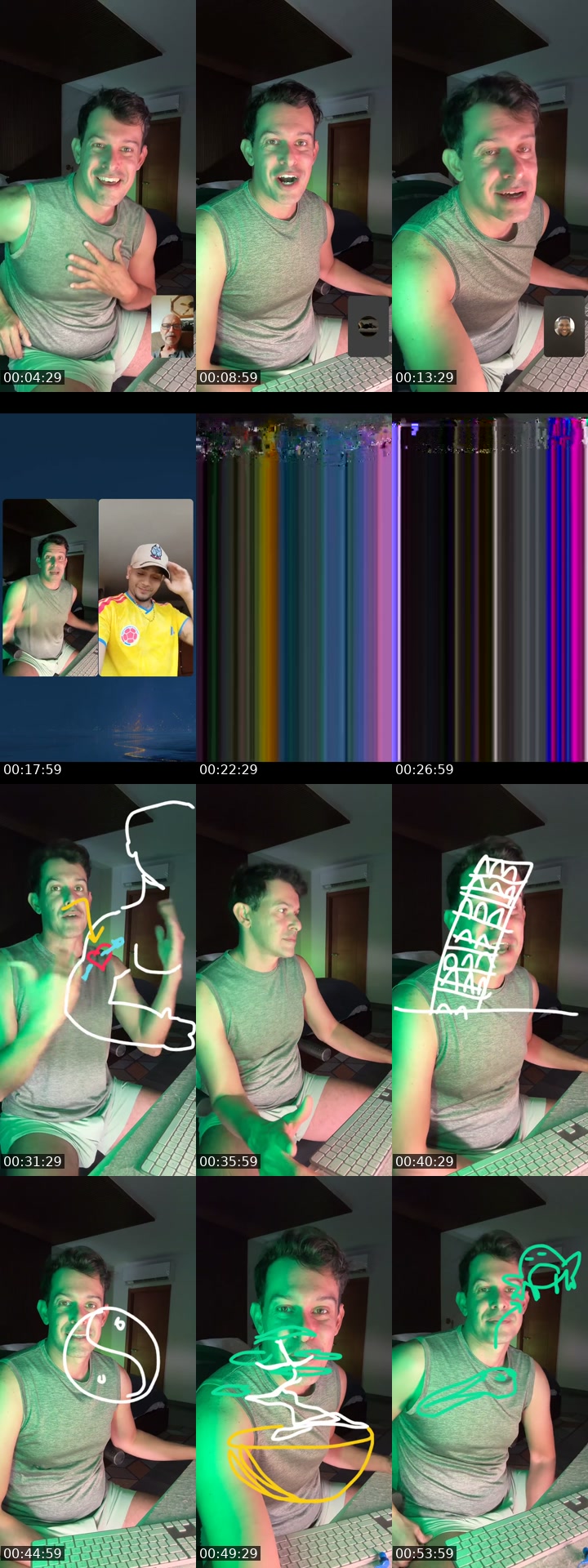 TikTok live: Green Monday by @abeldarker7