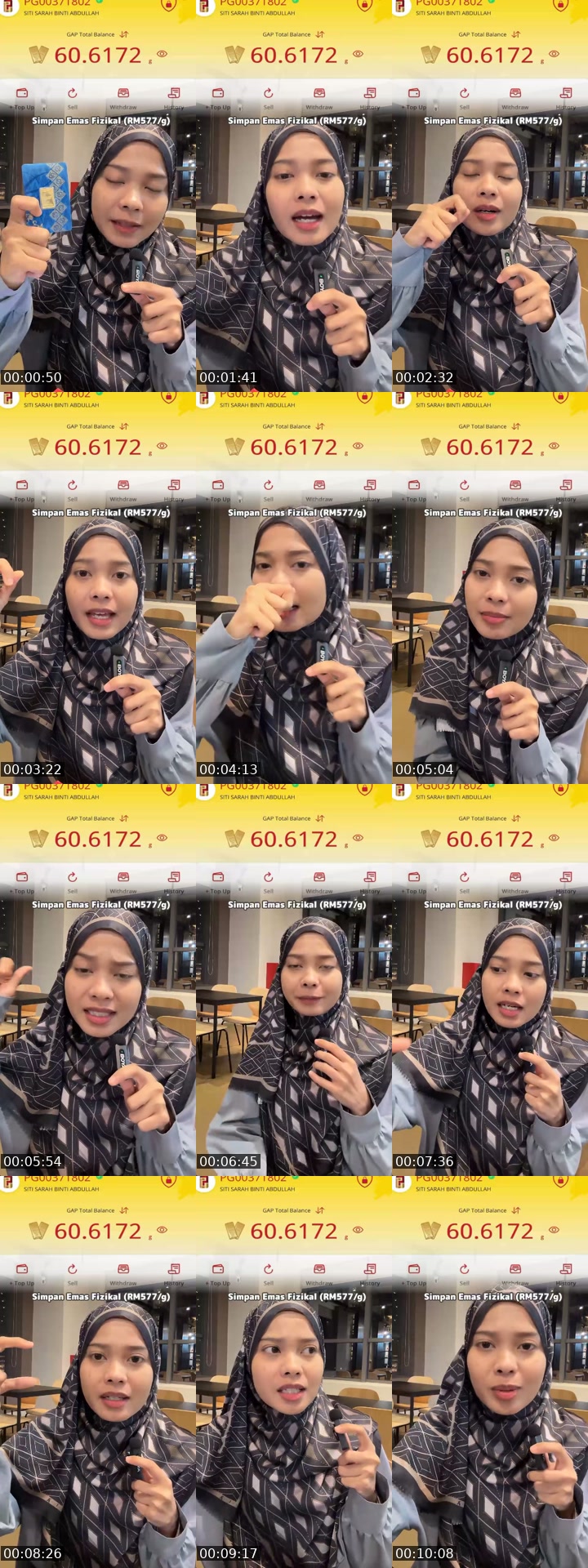 TikTok live: Target simpanan kukuh! by @sitisarah.abd