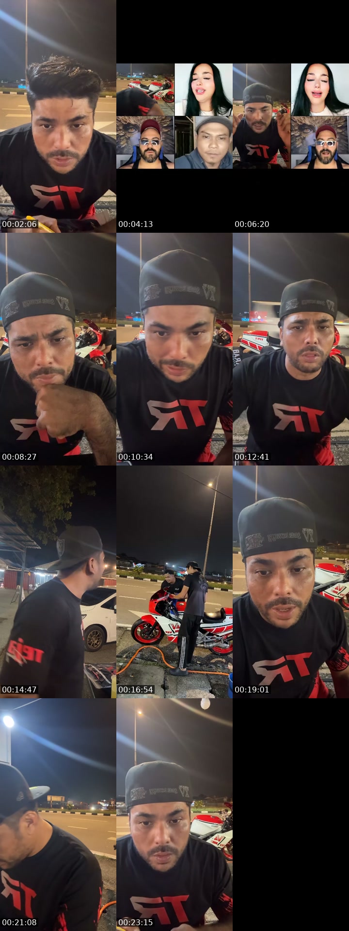TikTok live: Teja Racing by @arab_v4