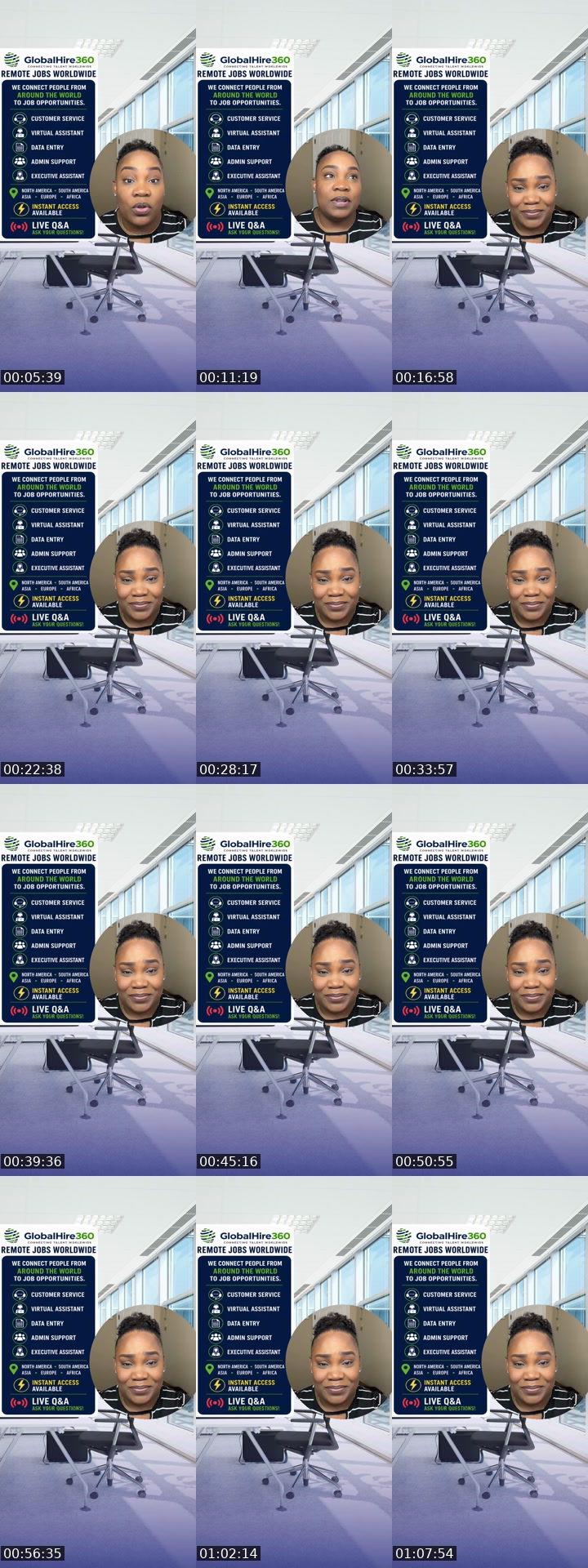 TikTok live: Remote Work from Anywhere by @globalhire360