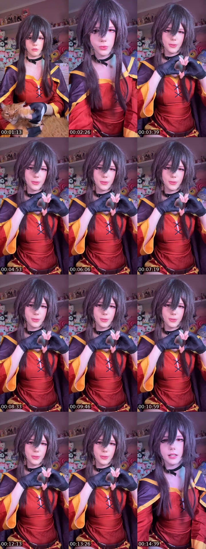 TikTok live: Megumin Cosplay❤️ by @isi.cos
