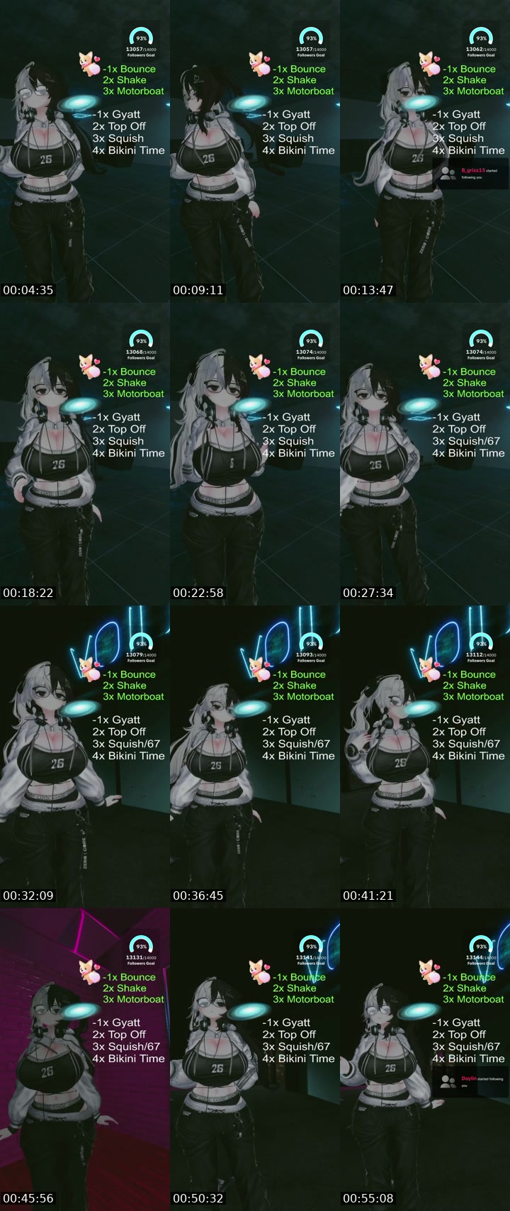 TikTok live: 18+ VR Chat Stream by @hannahislucid