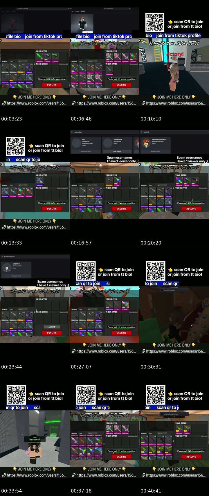 TikTok live: Murder Mystery 2 by @tt.lancy