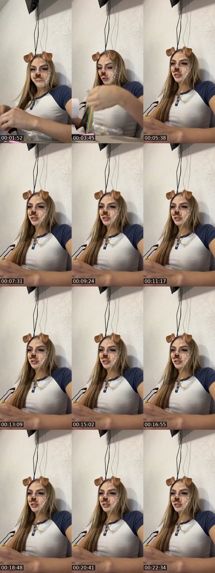 TikTok live: Working from home by @valeriaaswrld