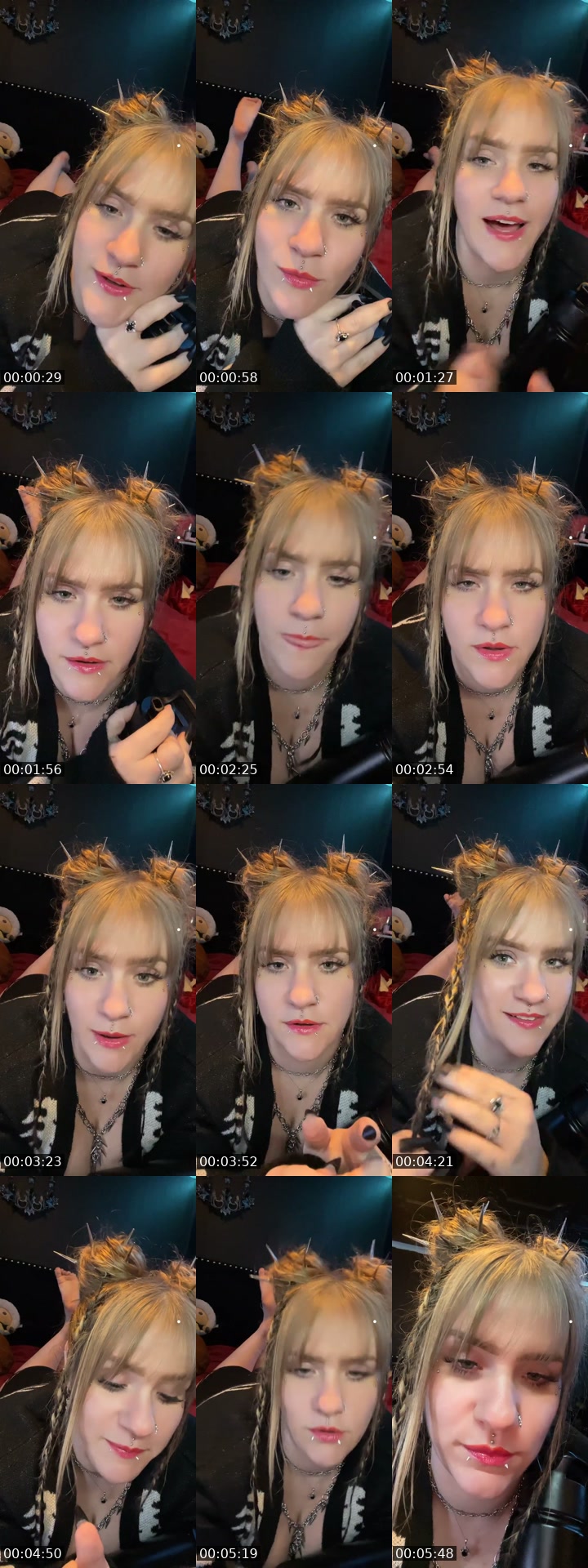 TikTok live: I’m back 🤗 by @annabananasxo