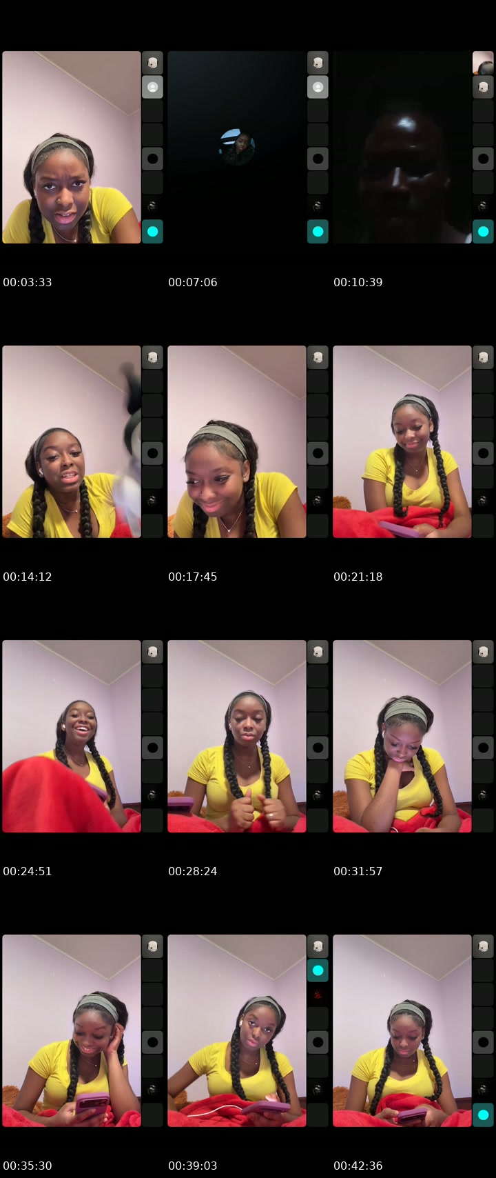 TikTok live: Just chilling 🙃 by @deji_xo2
